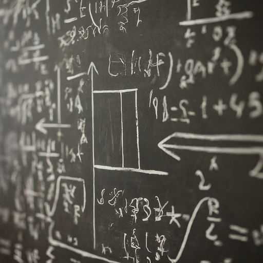 Chalkboard with mathematical equations representing wage indexing